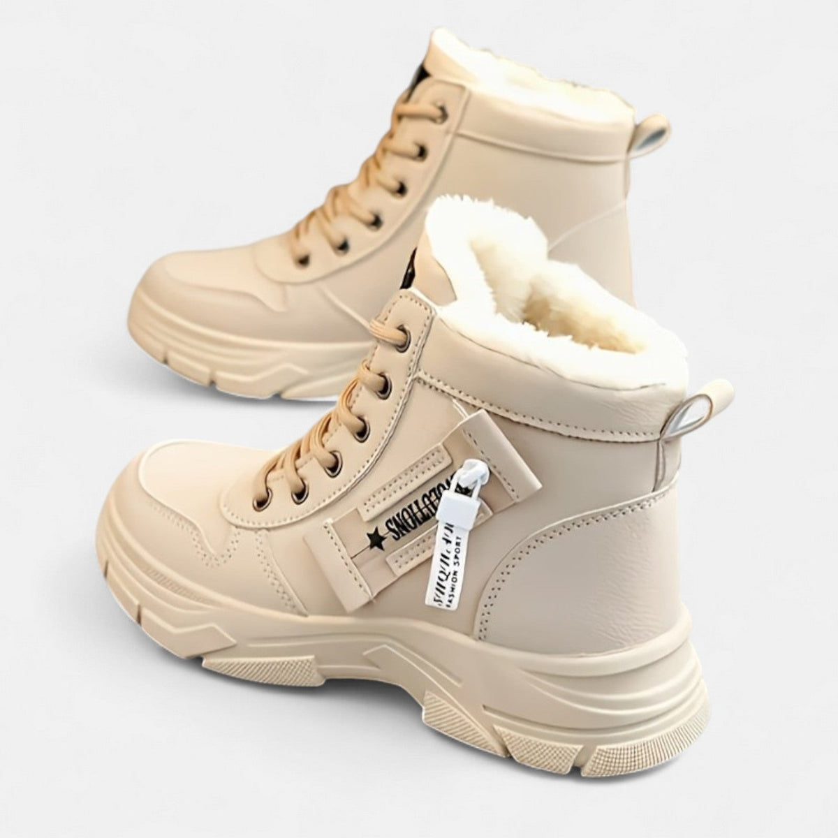 Victoria | Botas de Invierno Cálidas con Pelo Sintético