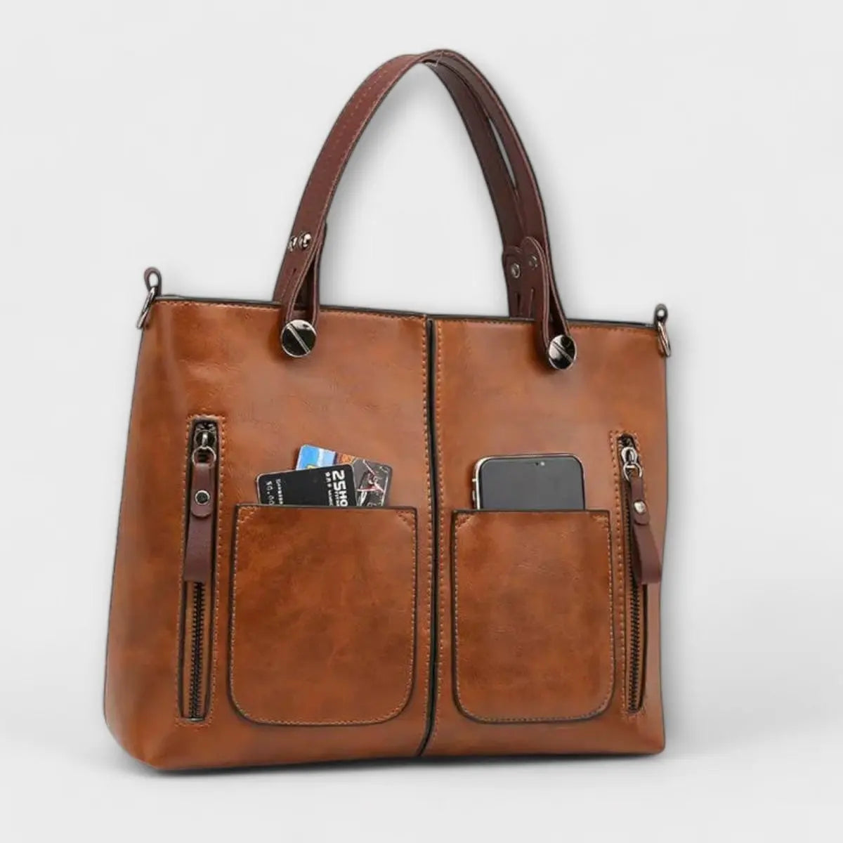 Austėja™ - Bolso de cuero elegante