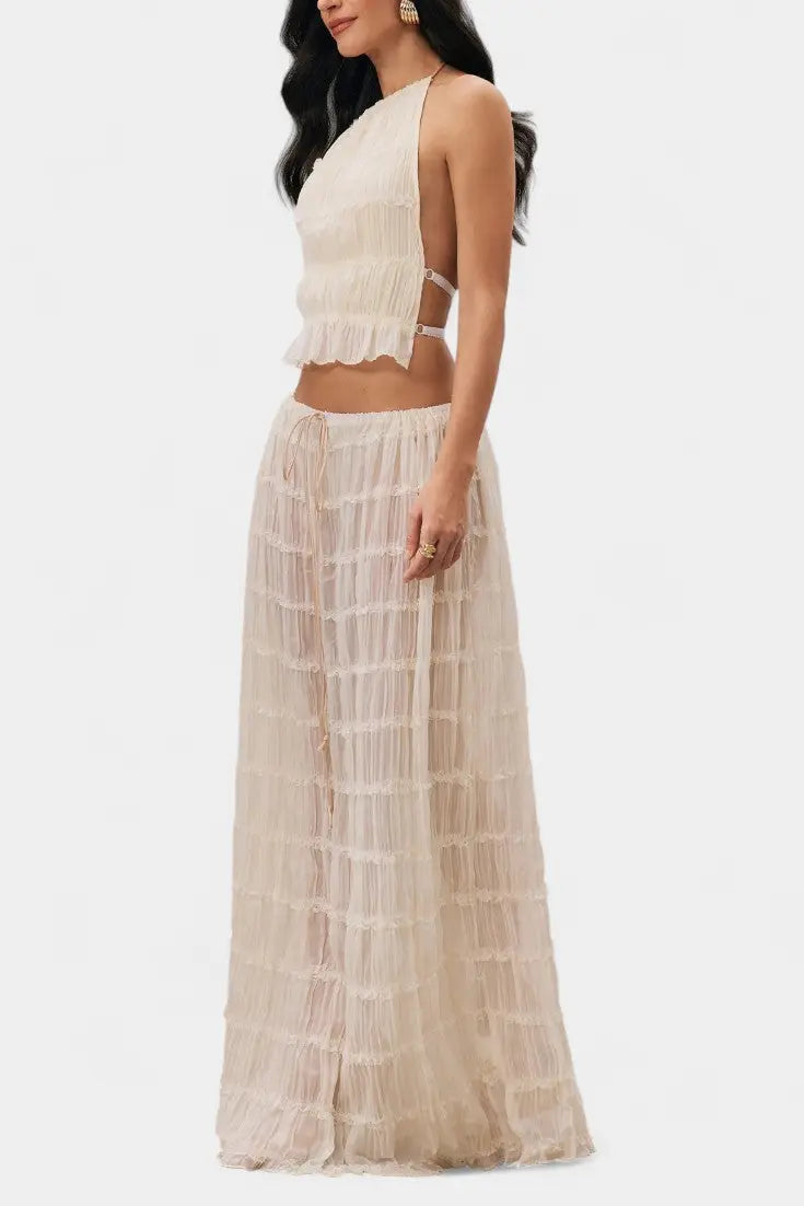 Eugenie | Conjunto Top Plisado