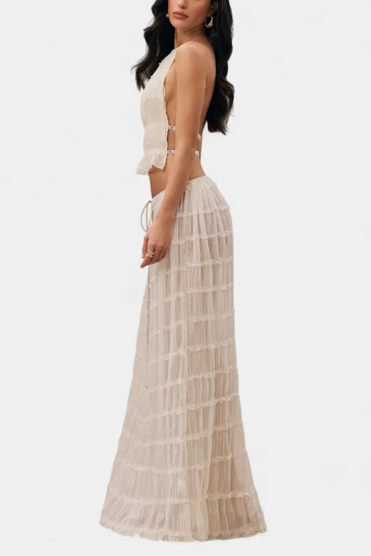 Eugenie | Conjunto Top Plisado