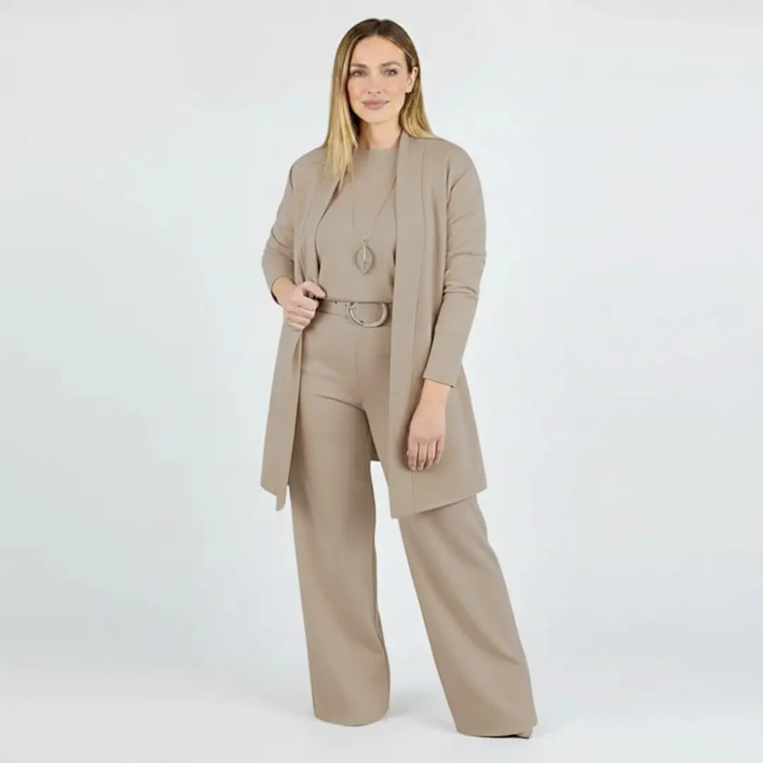 Conjunto Premium de 3 Piezas – Look Completo Elegante y Cómodo