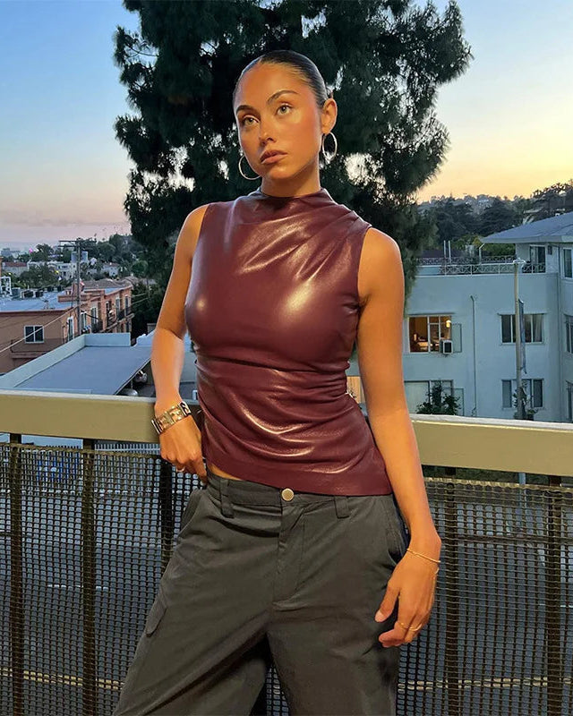 Top Aria Burgundy