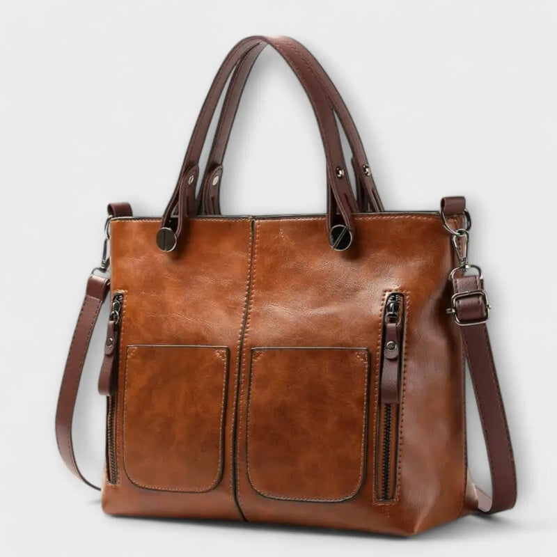Austėja™ - Bolso de cuero elegante