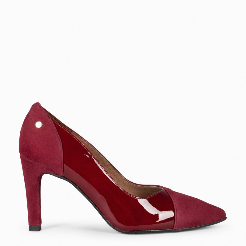 GLAM - Zapatos elegantes de tacón alto BURDEOS