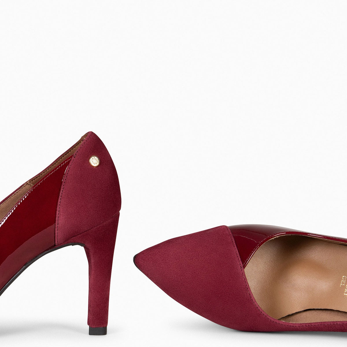 GLAM - Zapatos elegantes de tacón alto BURDEOS