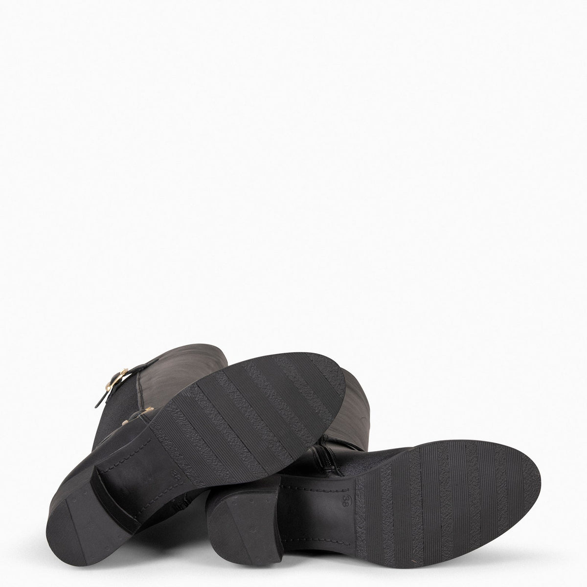 Sena - Botas de vestir con caña elástica NEGRO