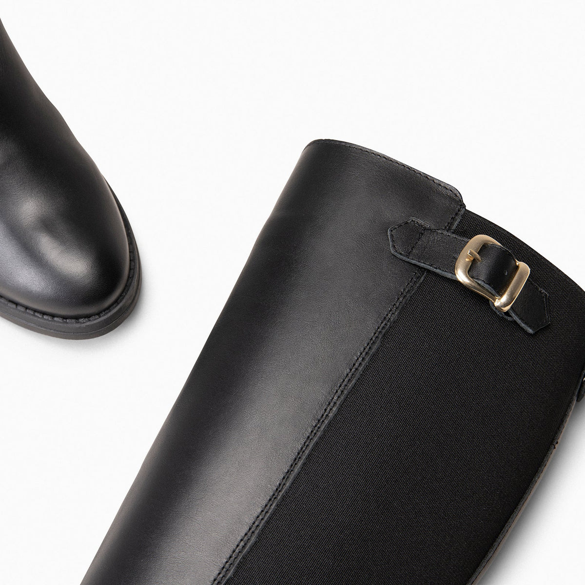 Sena - Botas de vestir con caña elástica NEGRO