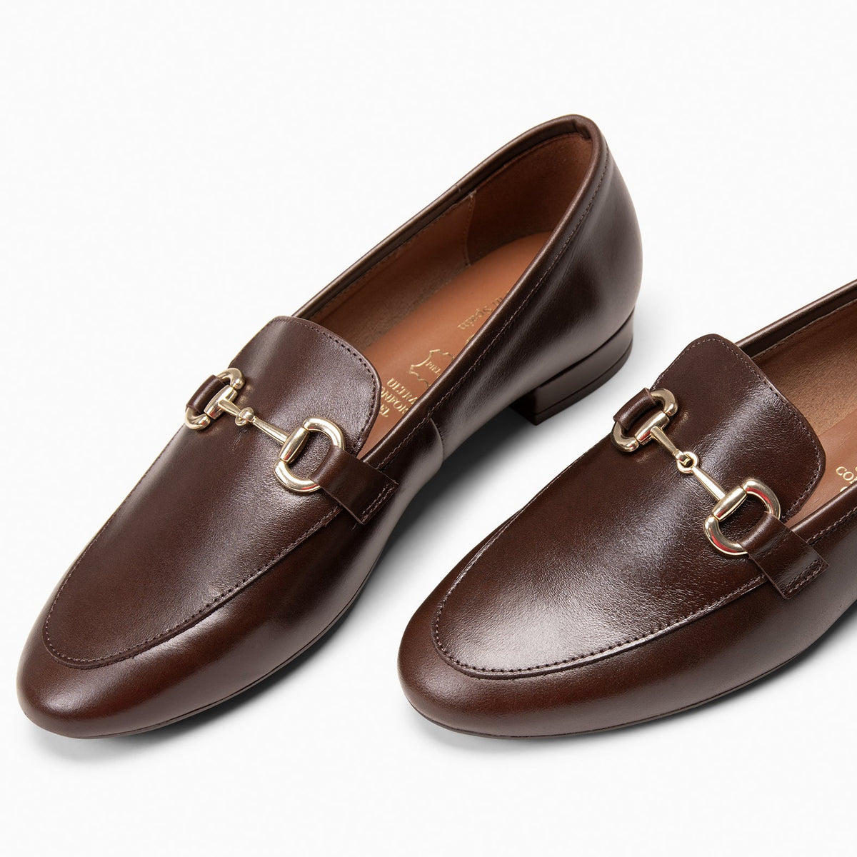 ELOISE - Mocasines planos con adorno MARRON