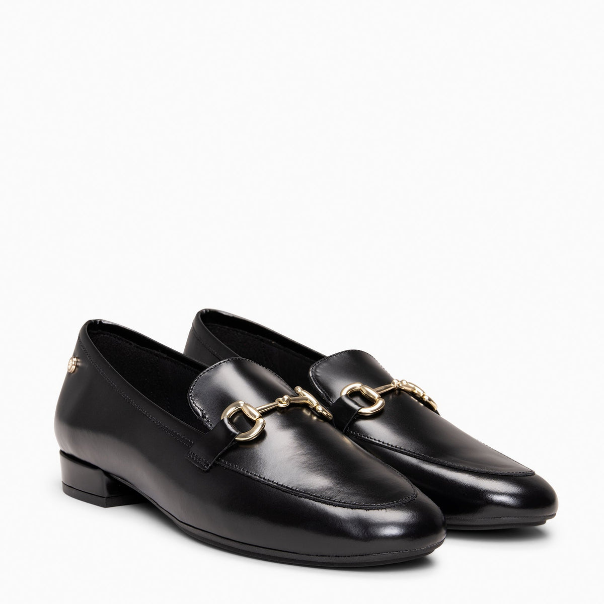 ELOISE - Mocasines planos con adorno NEGRO