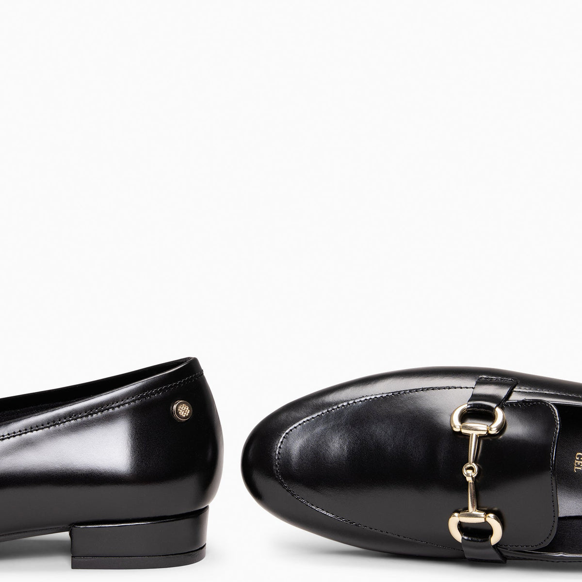 ELOISE - Mocasines planos con adorno NEGRO
