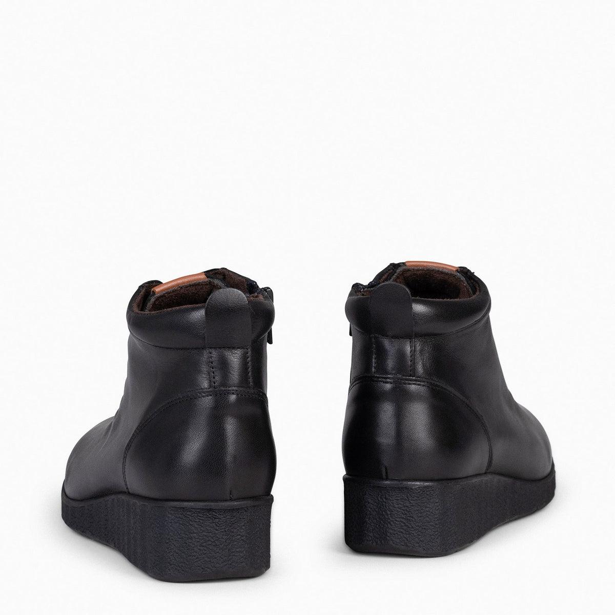 FLEXY - Zapatillas abotinadas NAPA NEGRO