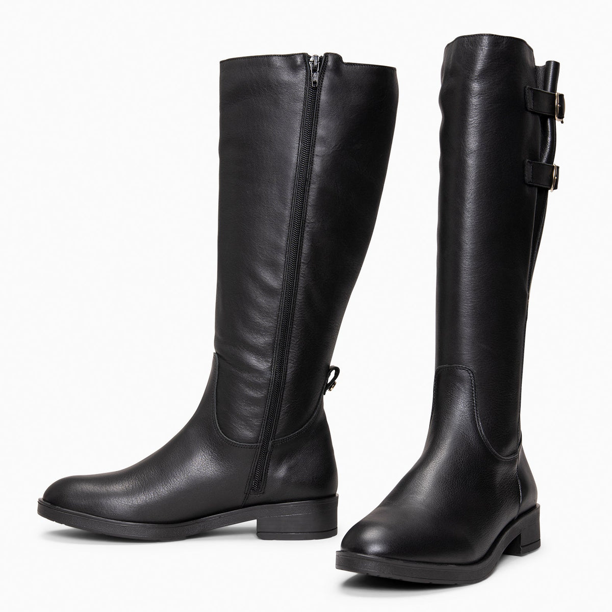 CORK - Bota alta para mujer NEGRO NAPA