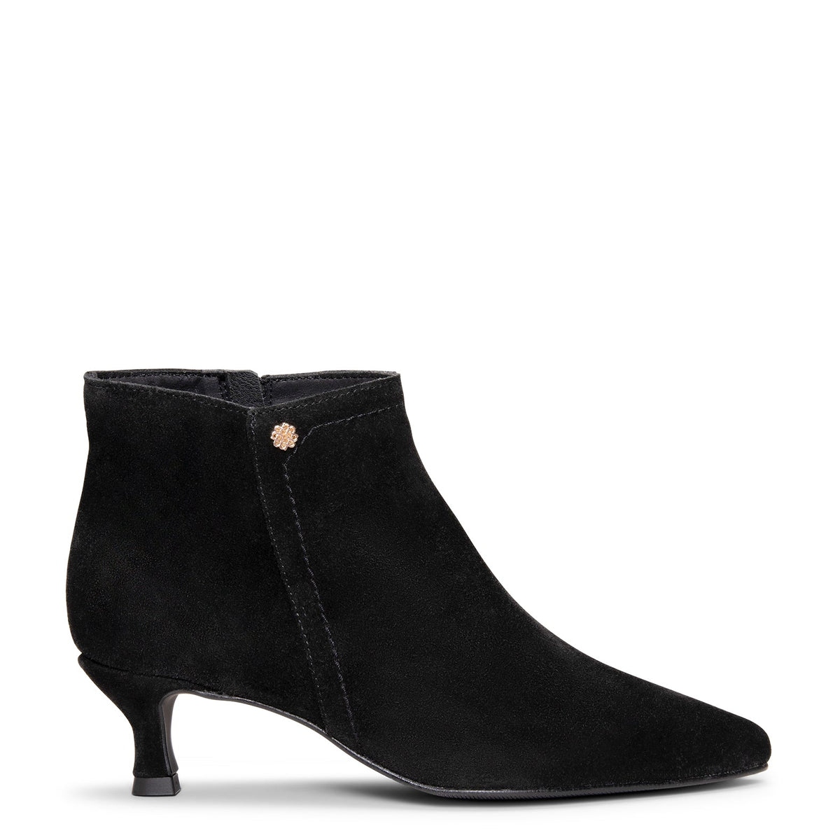 LORD – Botines tacón bajo NEGRO