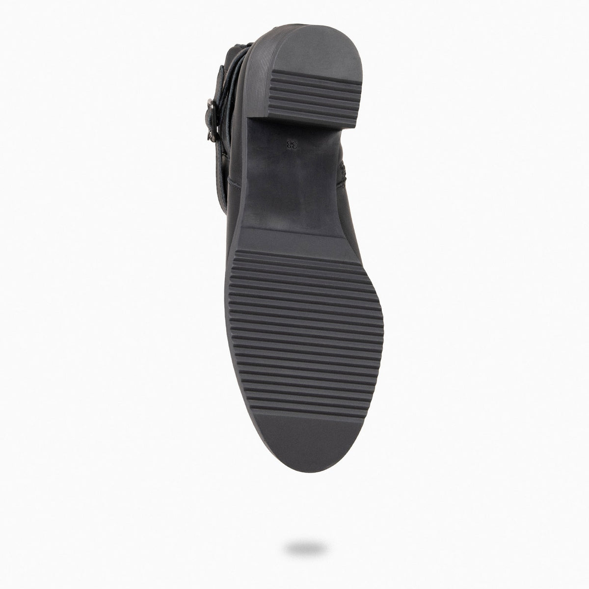 LEMY - Botines NEGRO de piel de napa