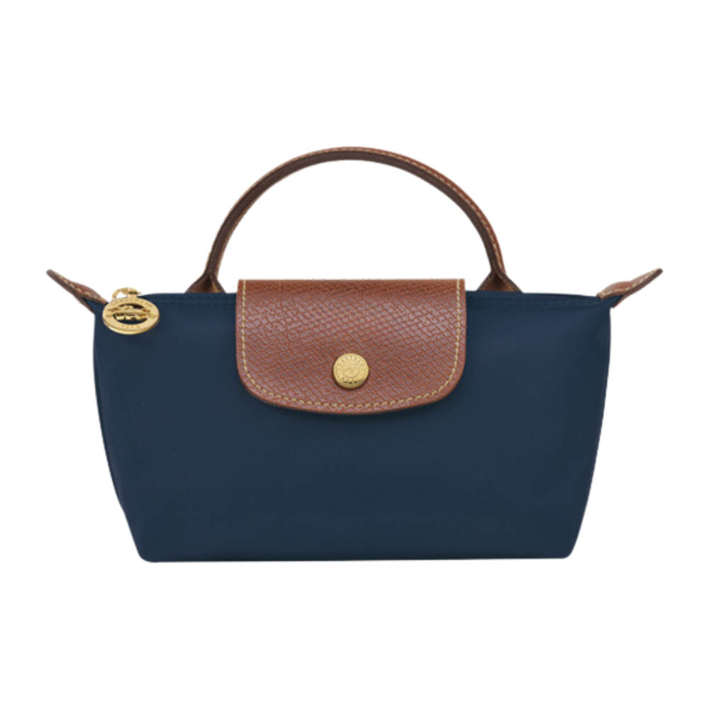 Lucía | Mini Bolso con Correa Incluida, Azul Marino