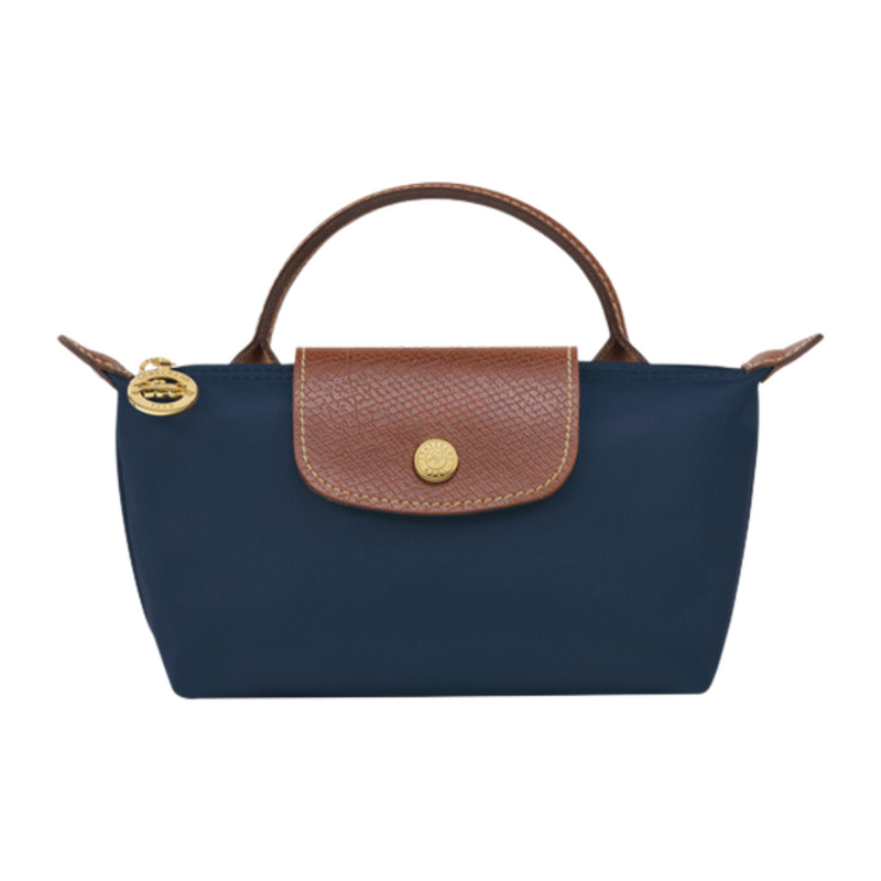 Lucía | Mini Bolso con Correa Incluida, Azul Marino