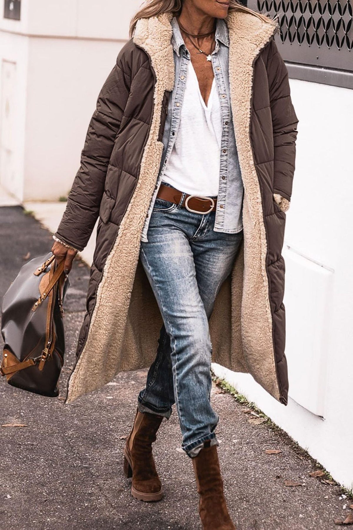 Rosana | Chaqueta Reversible para Todo el Año