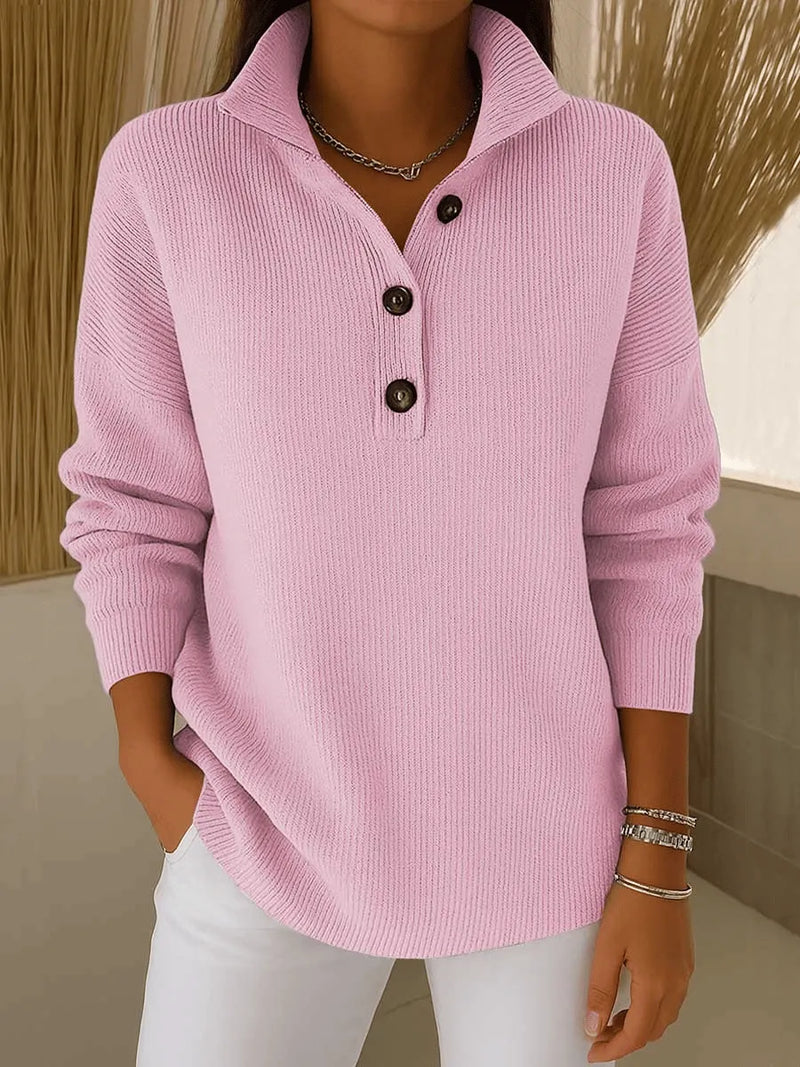 Zenaida | Jersey Polo con Cuello de Pico