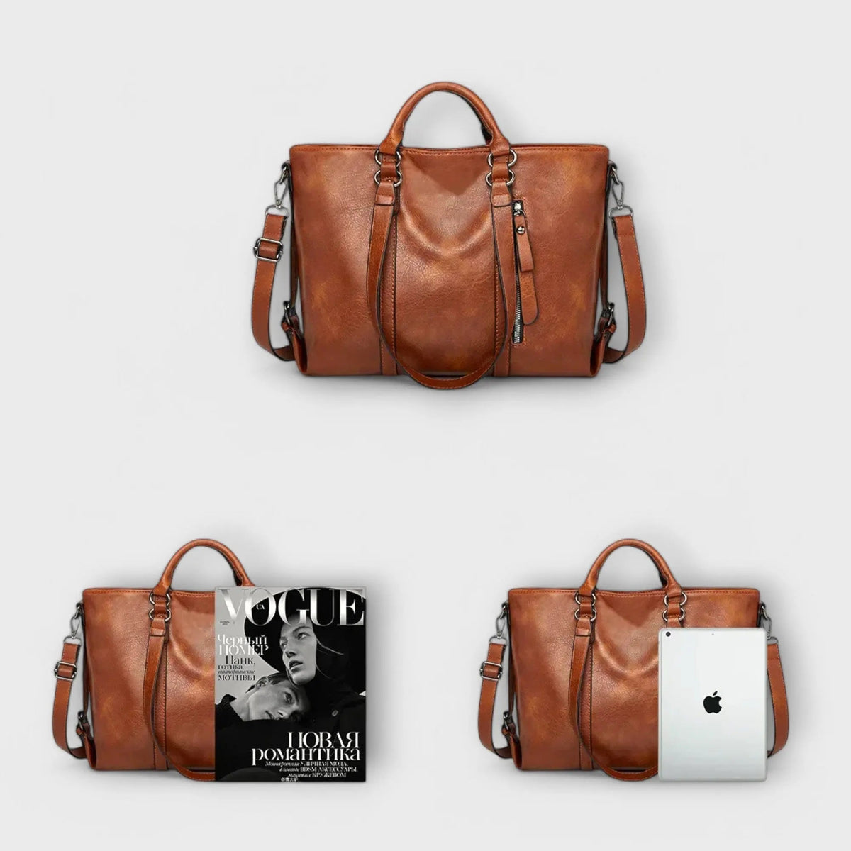 Morta™ - Gran bolsa de cuero