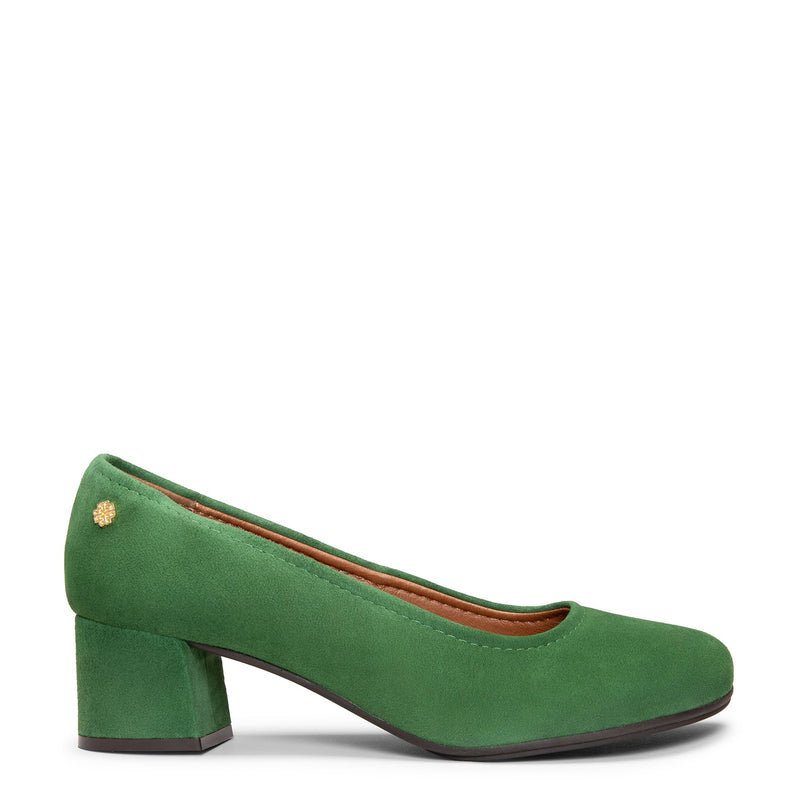 URBAN BARESOFT - Zapatos de salón de tacón ancho VERDE