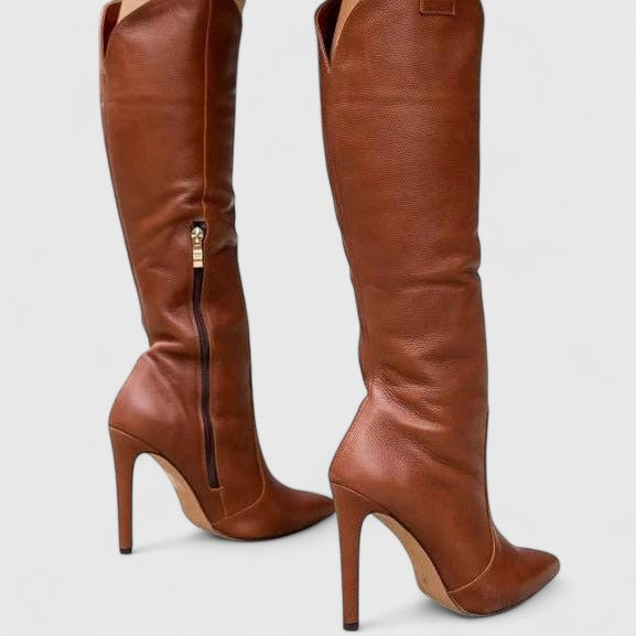 Melorynn | Botas de Tacón para Mujer con Cremallera