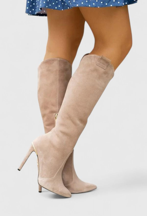 Melorynn | Botas de Tacón para Mujer con Cremallera