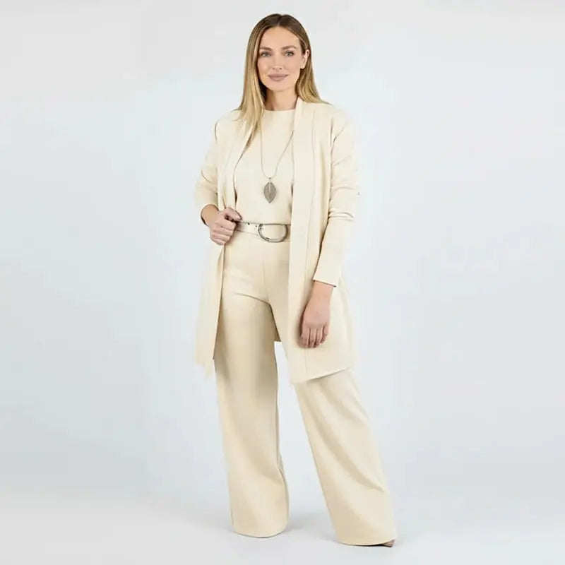 Conjunto Premium de 3 Piezas – Look Completo Elegante y Cómodo