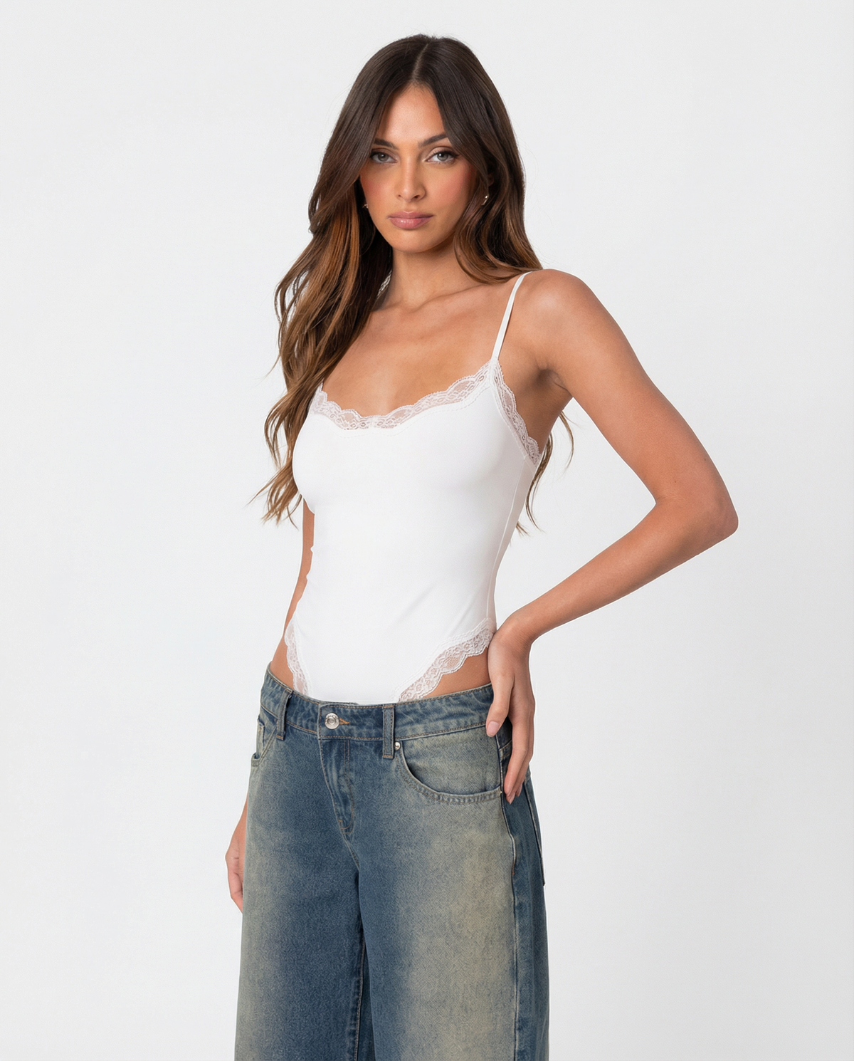 Top Baby Doll de Encaje