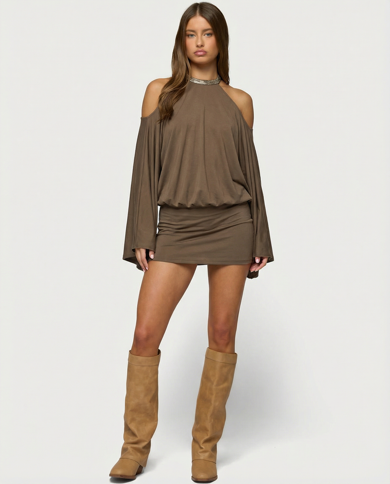Vestido Golden Mirage