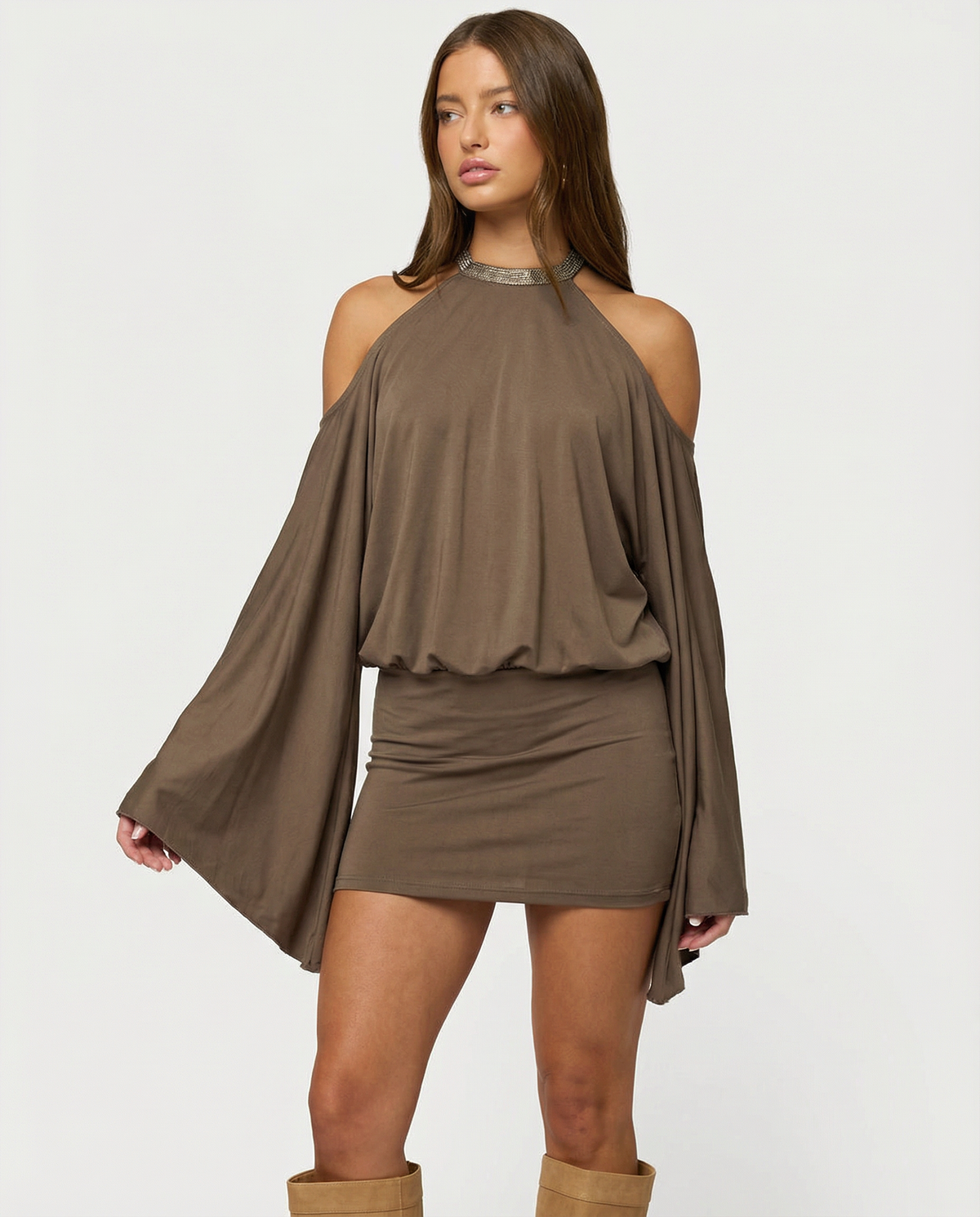 Vestido Golden Mirage