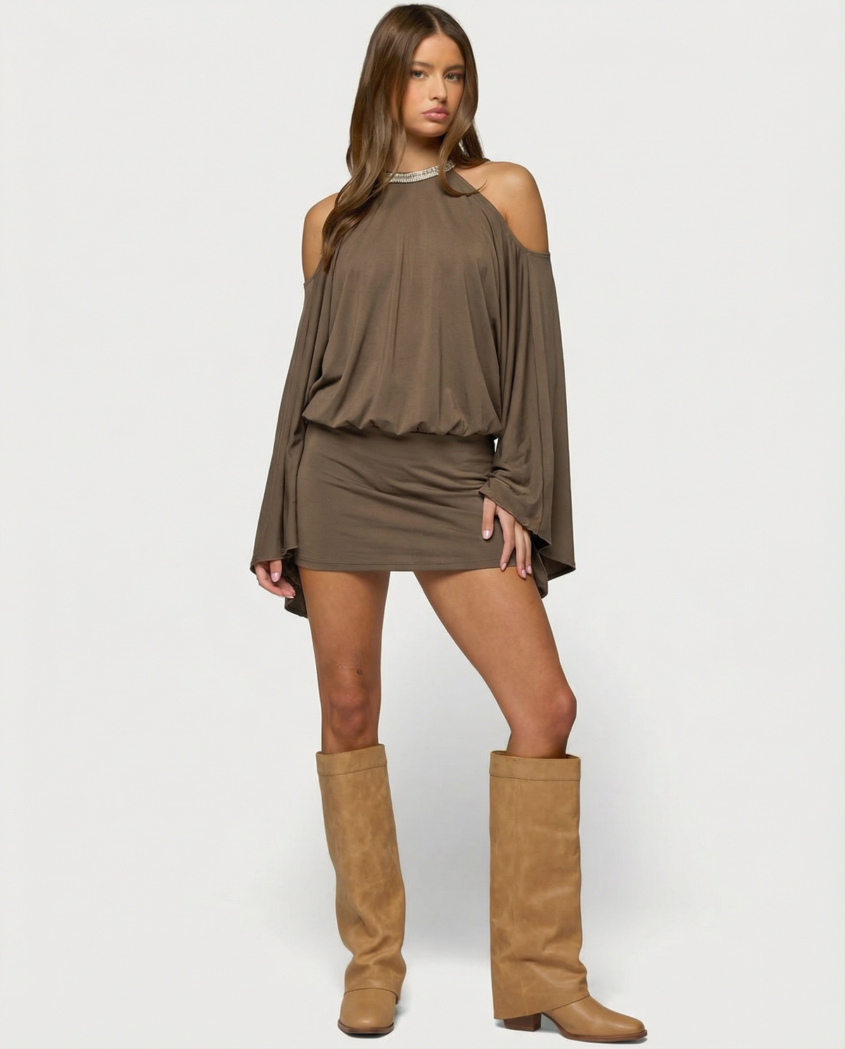 Vestido Golden Mirage