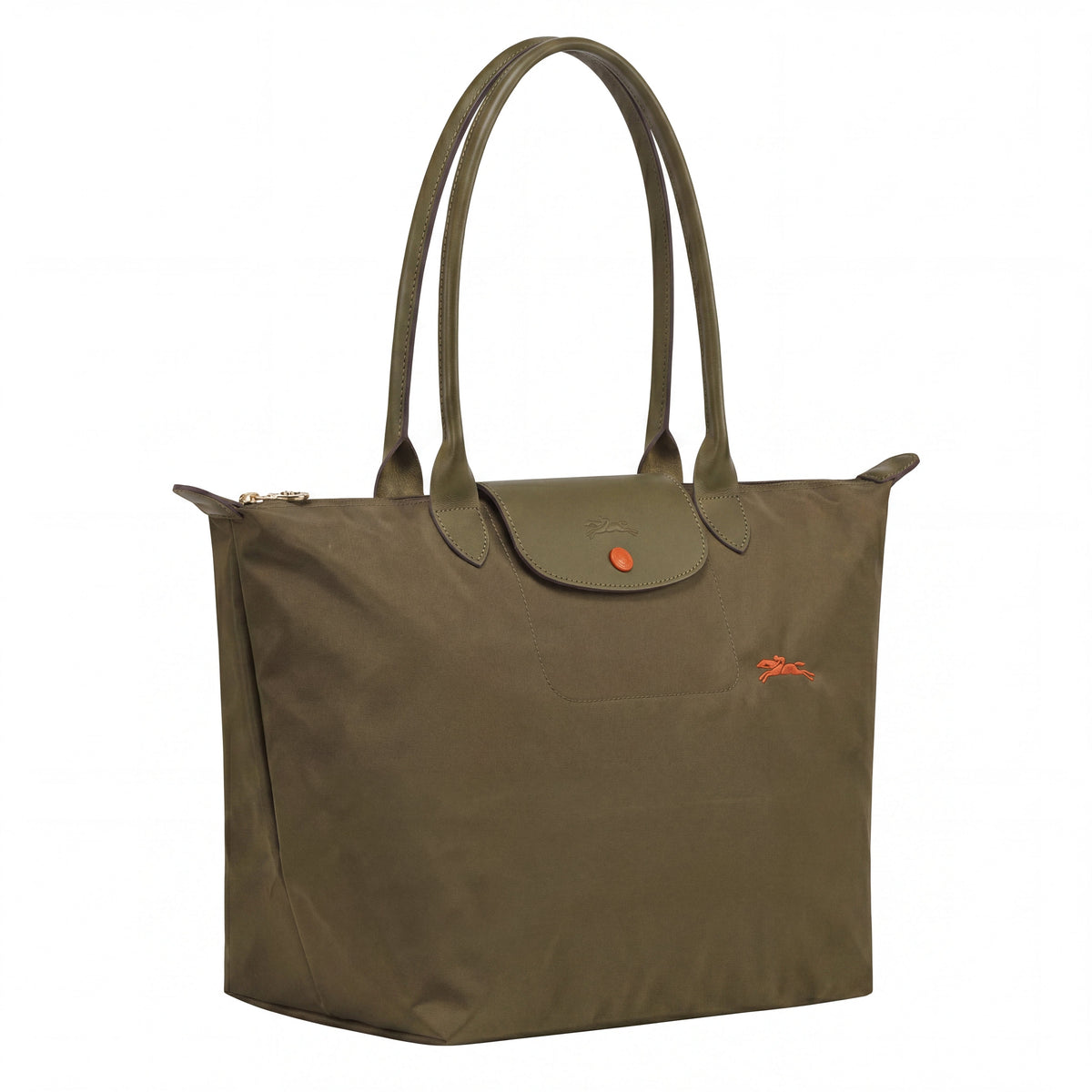 Mercè | Bolso Grande Premium, Verde Caqui