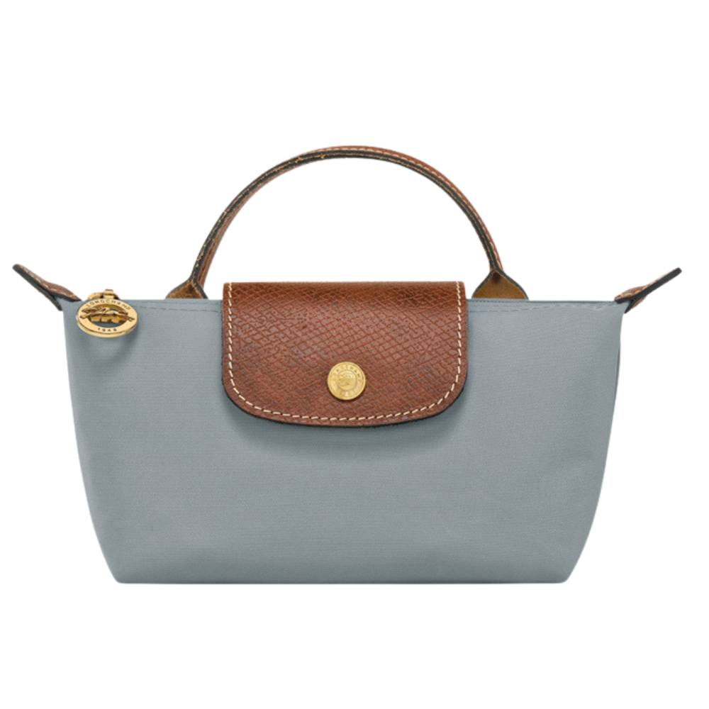 Dolors | Mini Bolso con Correa Incluida, Gris Acero