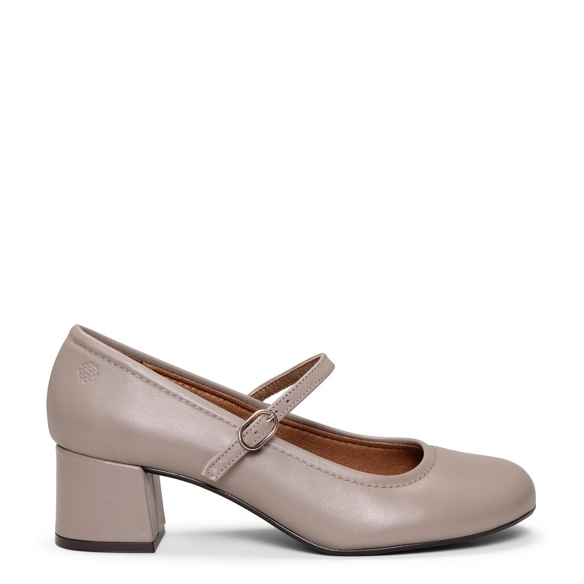 ROSALIA - Mercedita de tacón ancho TAUPE