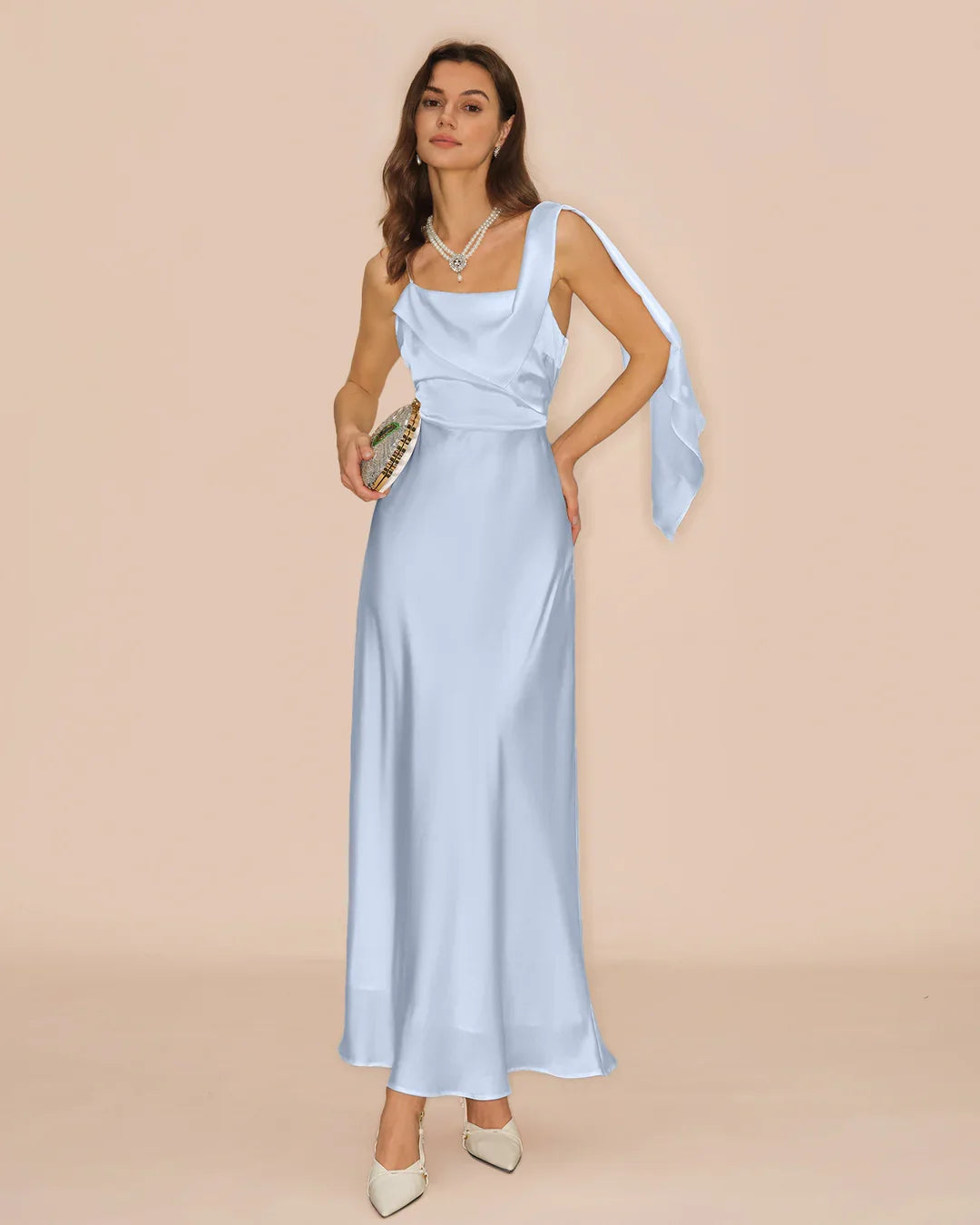 Vestido Maxi Satinado