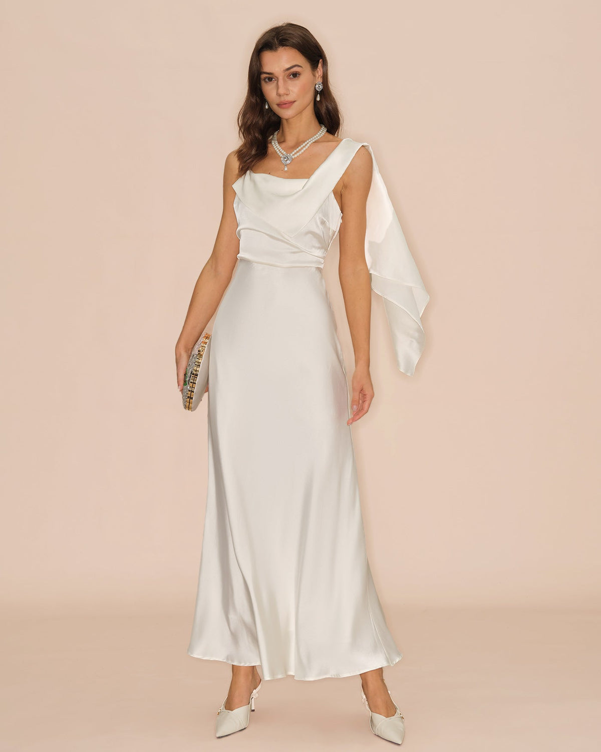 Vestido Maxi Satinado