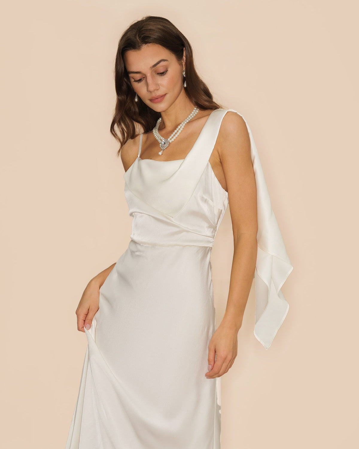 Vestido Maxi Satinado