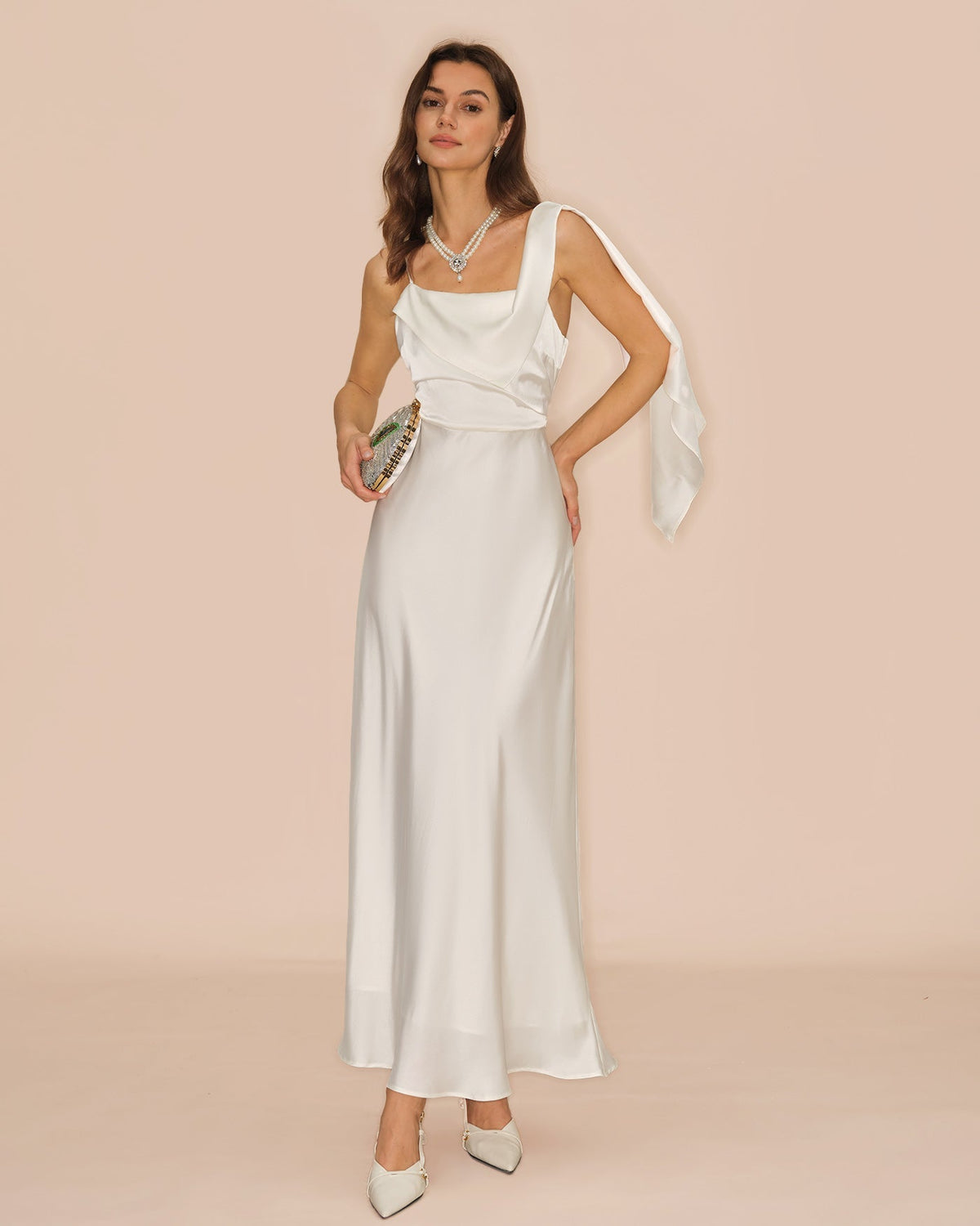 Vestido Maxi Satinado